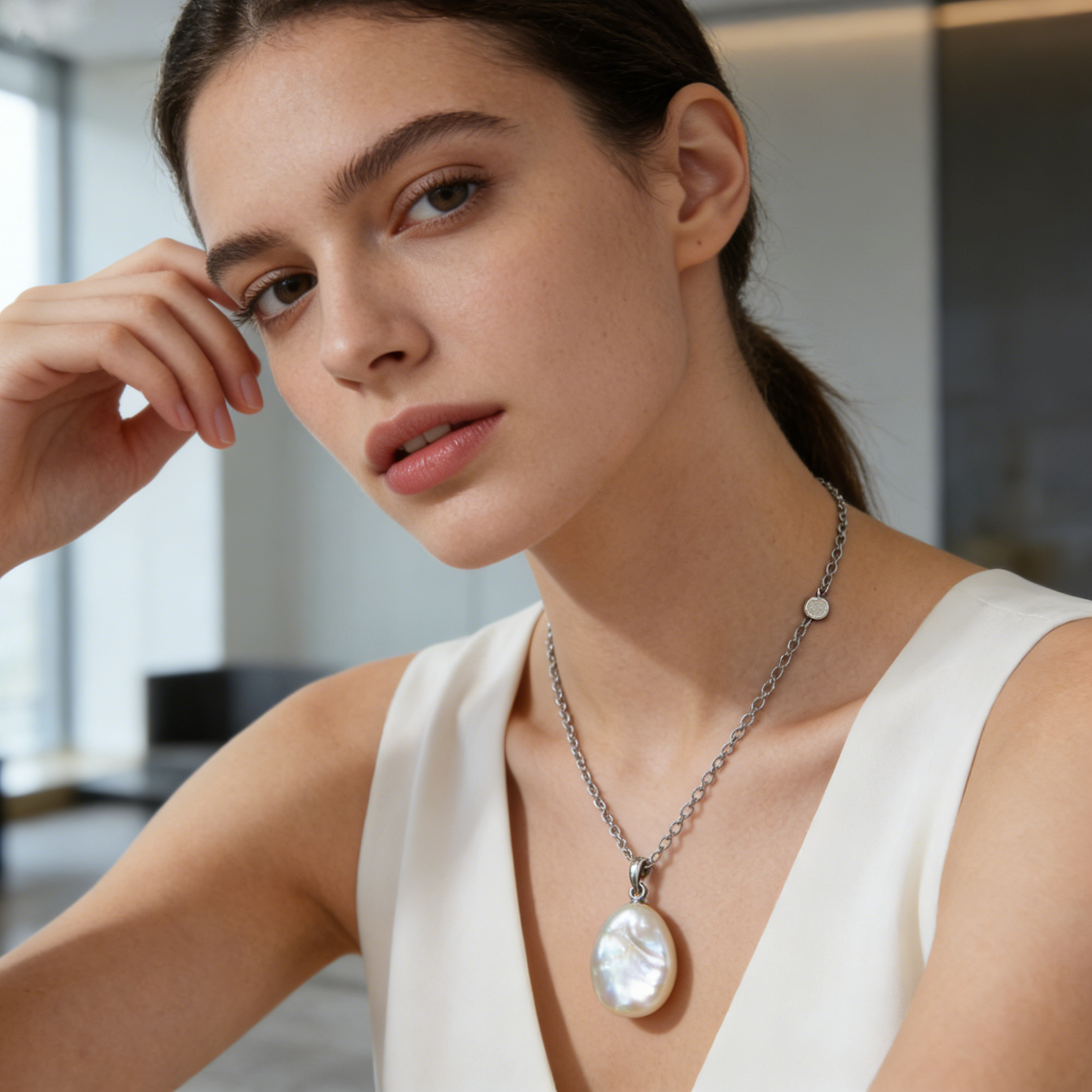 Baroque Pearl Necklace