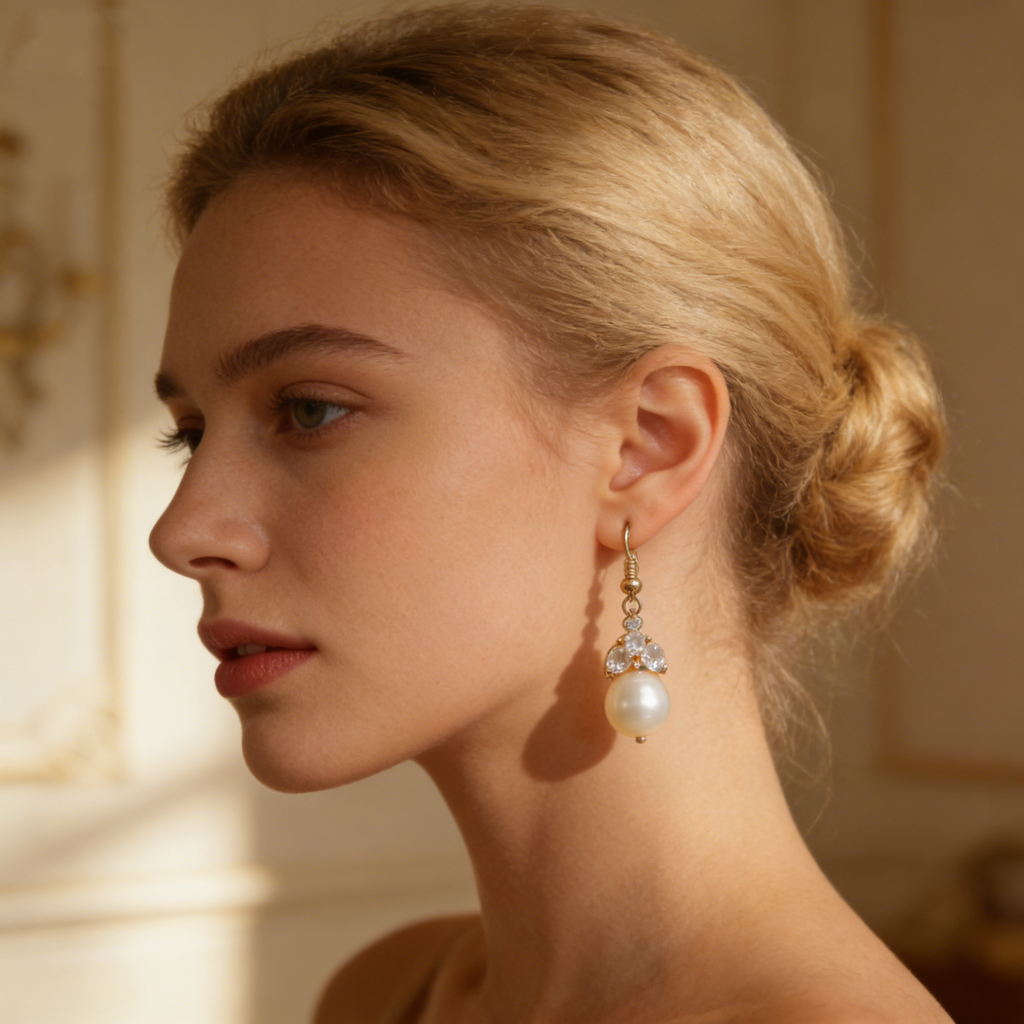 Pearl Drop Earrings